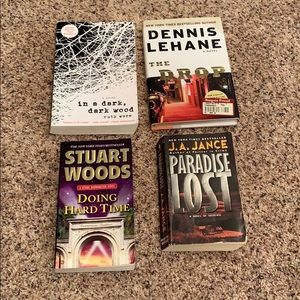 Bundle of 4 murder mystery books